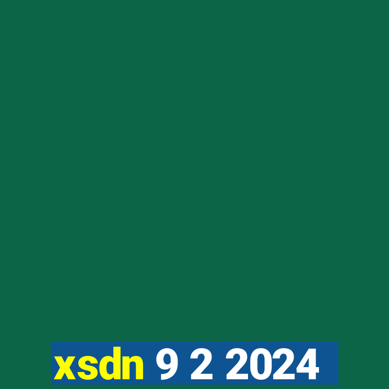 xsdn 9 2 2024