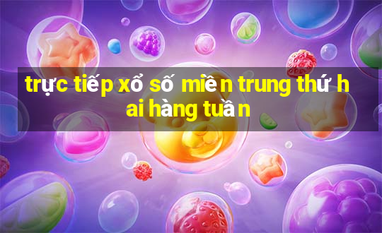 trực tiếp xổ số miền trung thứ hai hàng tuần