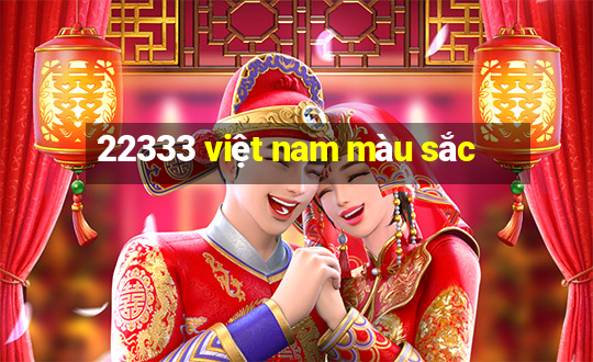 22333 việt nam màu sắc