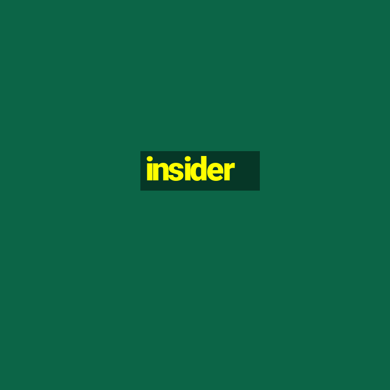 insider