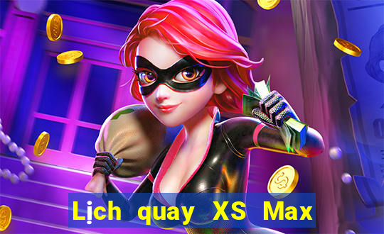 Lịch quay XS Max 4D ngày thứ năm