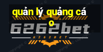 quản lý quảng cáo