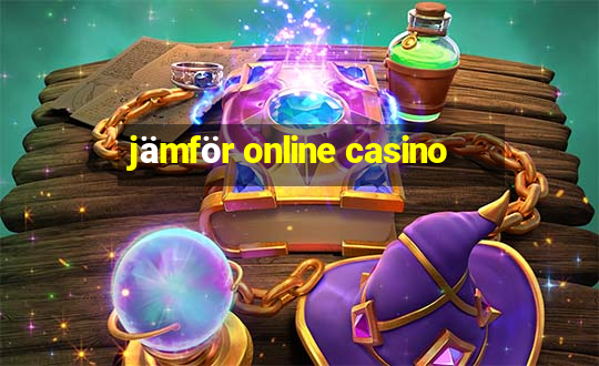 jämför online casino