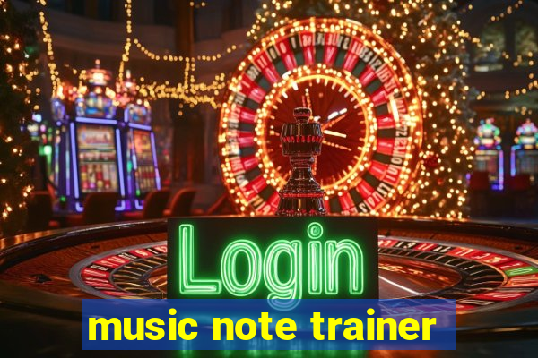 music note trainer