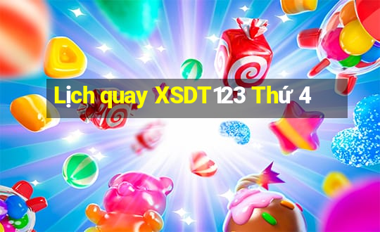 Lịch quay XSDT123 Thứ 4