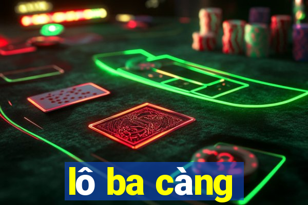 lô ba càng