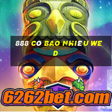 888 Có bao nhiêu wed