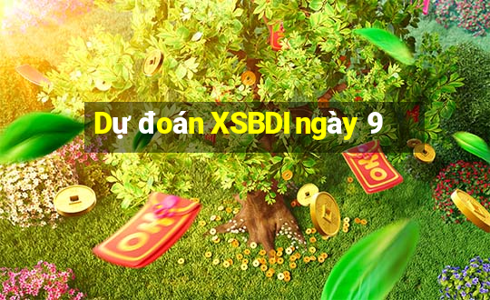 Dự đoán XSBDI ngày 9