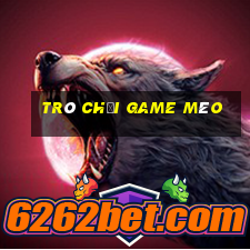 trò chơi game mèo