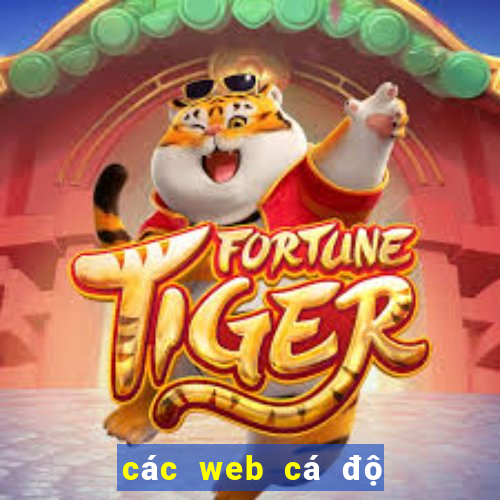 các web cá độ uy tín