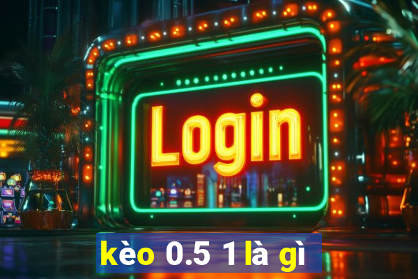 kèo 0.5 1 là gì