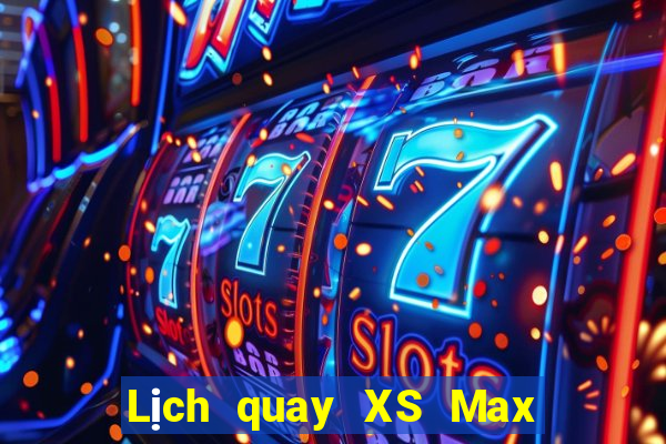 Lịch quay XS Max 4D ngày 17