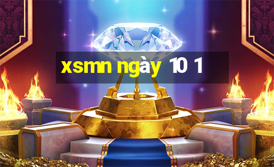 xsmn ngày 10 1