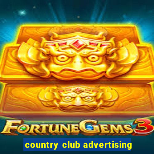 country club advertising