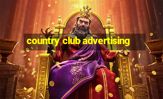 country club advertising