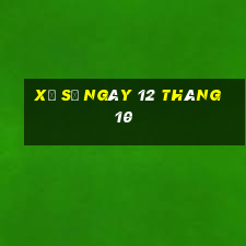 xổ số ngày 12 tháng 10