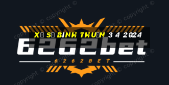 xổ số bình thuận 3 4 2024