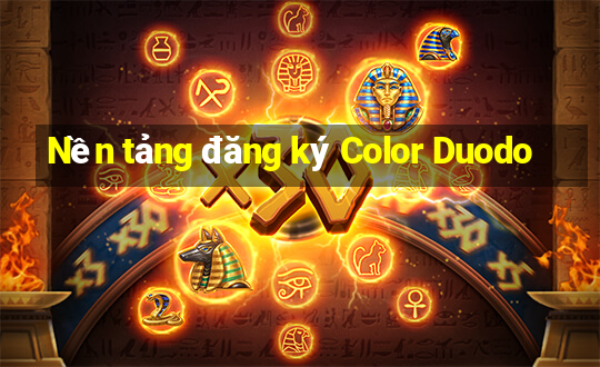 Nền tảng đăng ký Color Duodo