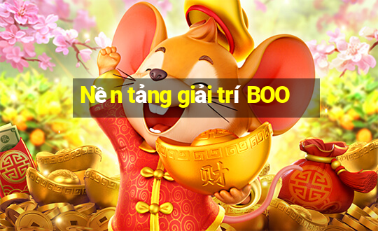 Nền tảng giải trí BOO