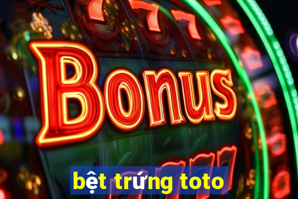 bệt trứng toto