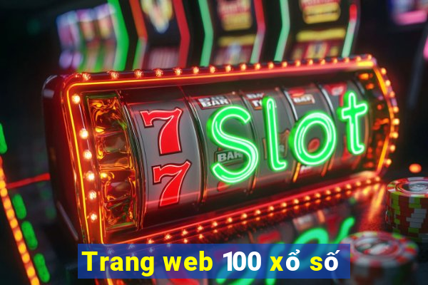 Trang web 100 xổ số