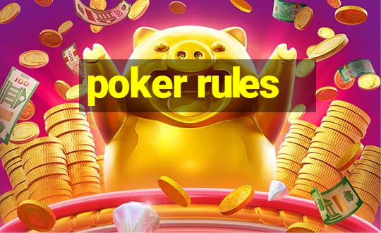 poker rules