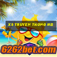 xs truyen thong mb