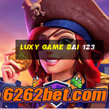 Luxy Game Bài 123