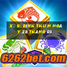 xổ số bình thuận ngày 28 tháng 03