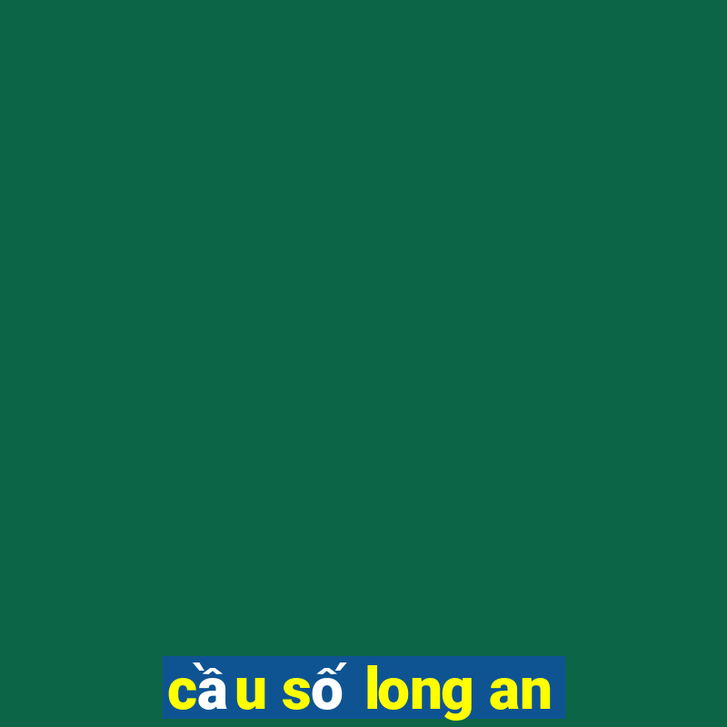 cầu số long an