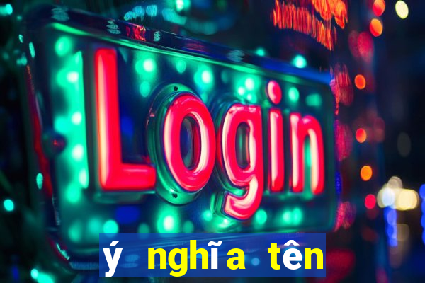 ý nghĩa tên khôi nguyên