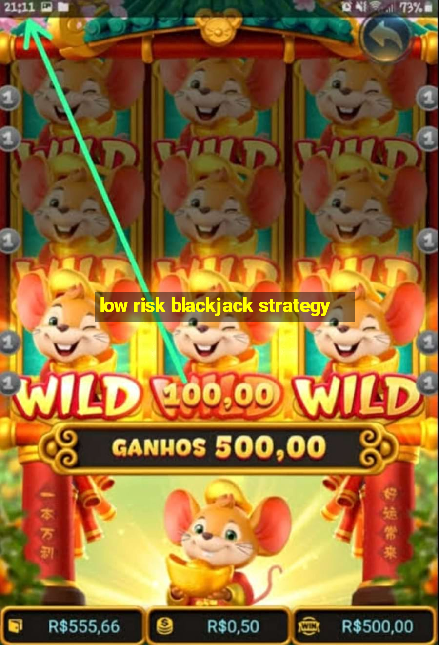 low risk blackjack strategy