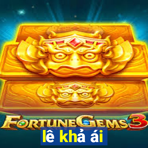 lê khả ái