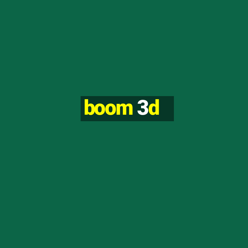 boom 3d