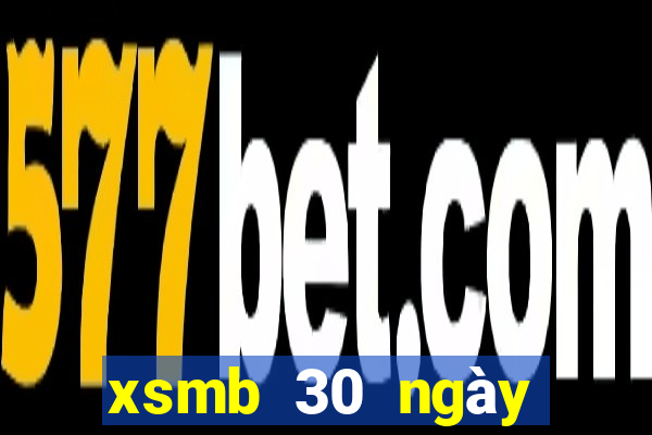 xsmb 30 ngày đặc biệt