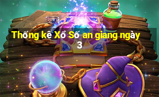 Thống kê Xổ Số an giang ngày 3