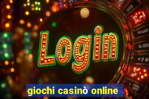 giochi casinò online