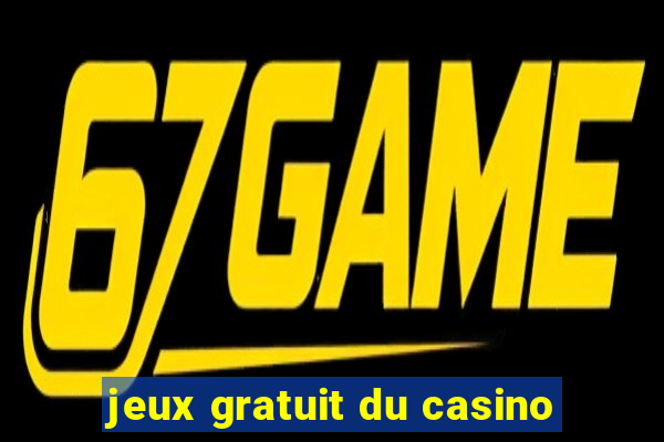 jeux gratuit du casino