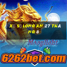 xổ số long an 27 tháng 8