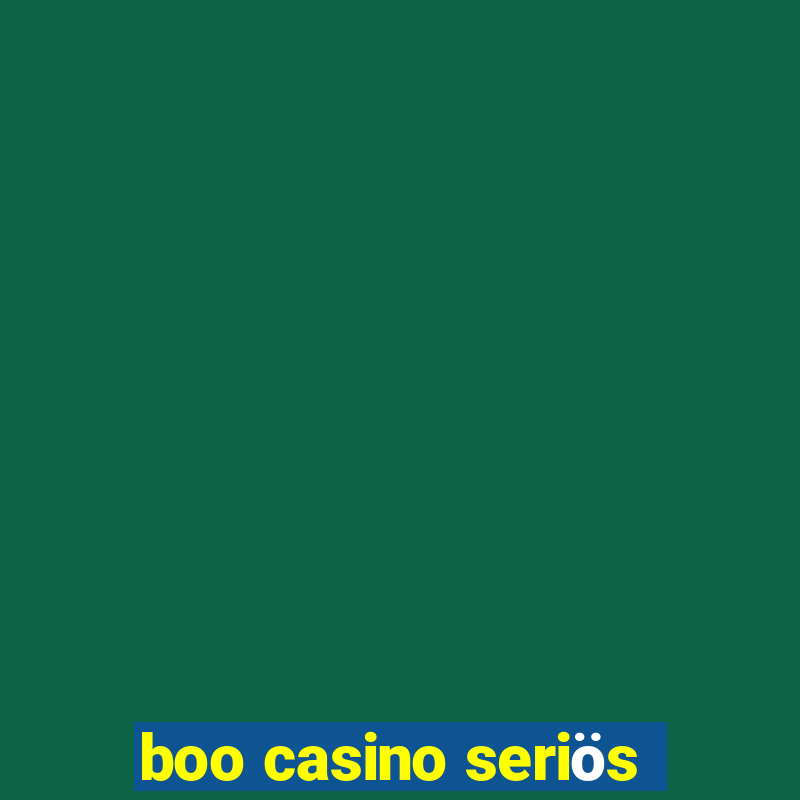 boo casino seriös