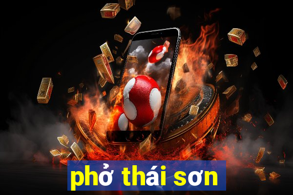 phở thái sơn