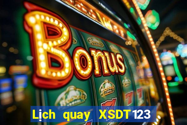 Lịch quay XSDT123 ngày 23