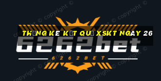 THỐNG KÊ KẾT QUẢ XSKT ngày 26