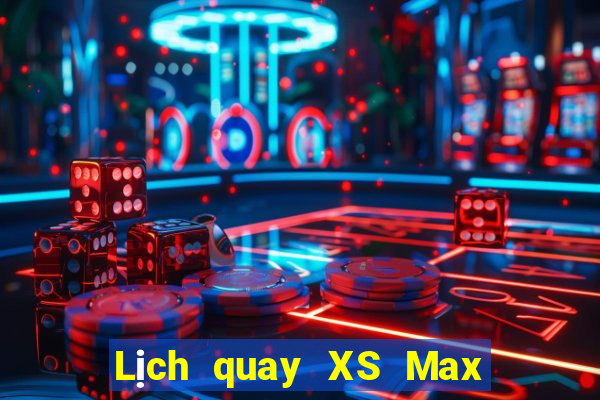 Lịch quay XS Max 3D ngày 20