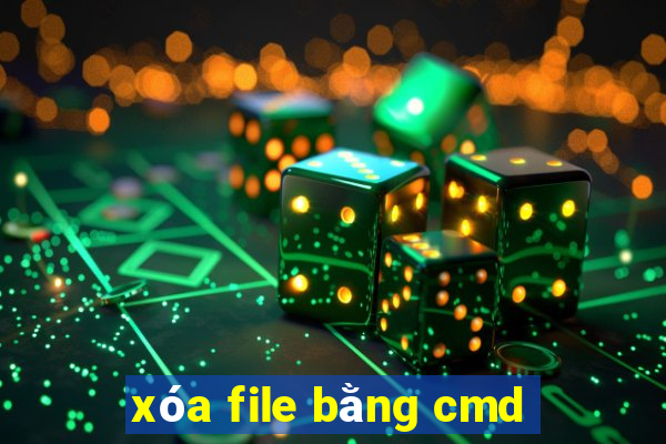 xóa file bằng cmd