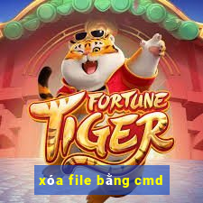 xóa file bằng cmd