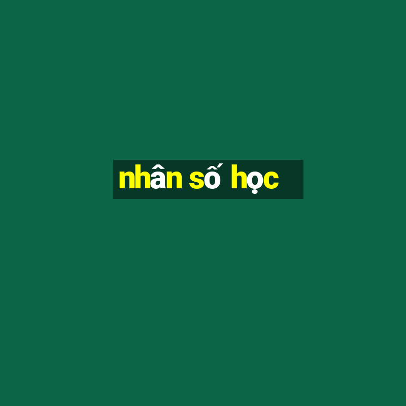 nhân số học