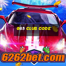 g65 club code