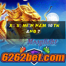 xổ số miền nam 10 tháng 7