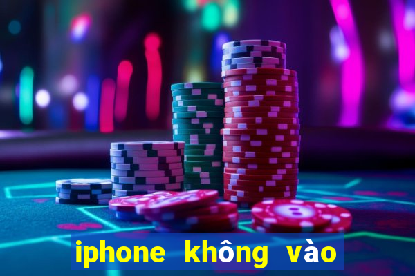 iphone không vào được w88